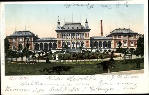 Ak Bad Elster im Vogtland, Kurhaus