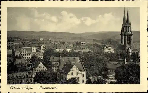 Ak Oelsnitz im Vogtland, Gesamtansicht