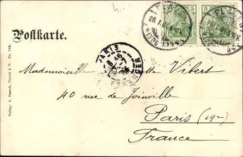 Ak Pöhl Vogtland, Triebtal, Loreleysteg