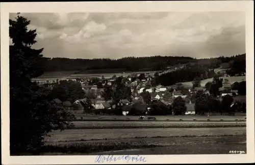 Ak Kottengrün Werda im Vogtland, Ortsansicht