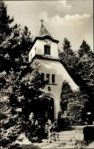 Ak Oberbärenburg Altenberg im Erzgebirge, Waldkapelle