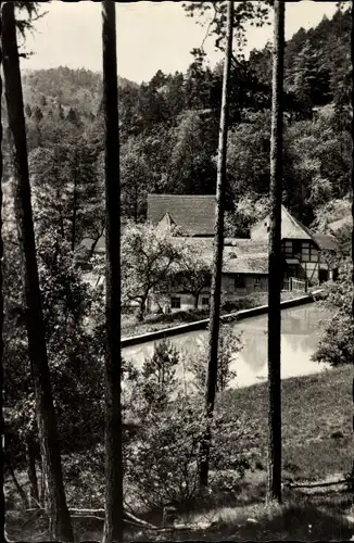 Ak Wünschendorf an der Elster, Fuchsmühle