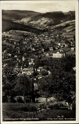 Ak Zwota Klingenthal im Vogtland Sachsen, Blick vom Kamerun-Berg