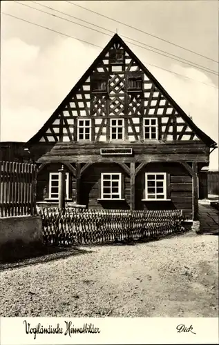 Ak Landwüst Markneukirchen im Vogtland, Bauernmuseum