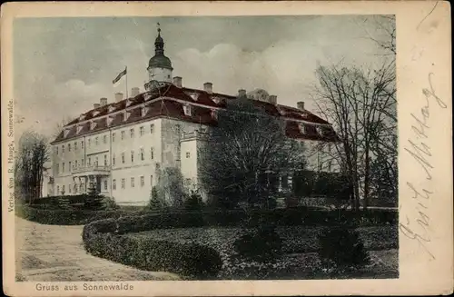 Ak Sonnewalde in der Niederlausitz, Schloss