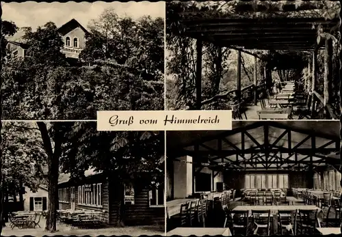 Ak Saaleck Bad Kösen Naumburg an der Saale, HO Berggasthaus Himmelreich