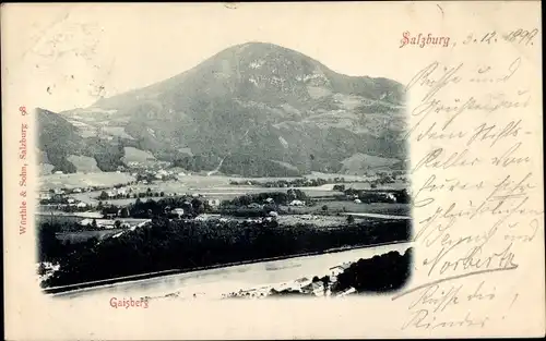 Ak Salzburg in Österreich, Gaisberg