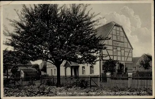 Ak Canitz bei Wurzen Thallwitz in Sachsen, Gasthof Canitz