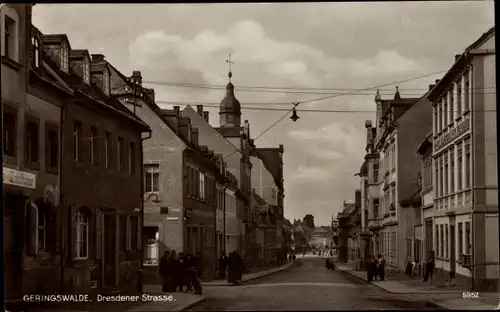 Ak Geringswalde Sachsen, Dresdener Straße