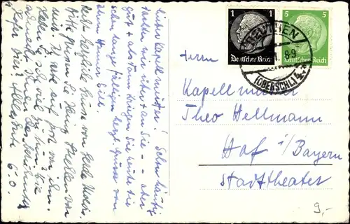 Ak Bytom Beuthen Oberschlesien, Wilhelmplatz