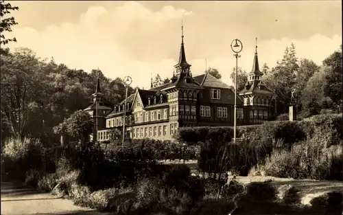 Ak Alexisbad Harzgerode am Harz, Reichsbahnerholungsheim "Selketal"