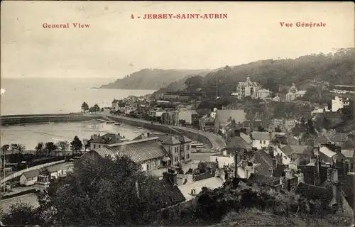Ak Saint Aubin Kanalinsel Jersey
