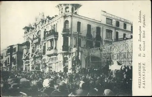 Ak Saloniki Thessaloniki Griechenland, Le Grand Hotel Splendit