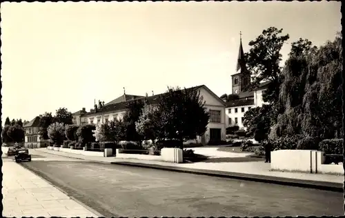 Ak Bains les Bains Vosges, Le Parc Saint Colomban et Avenue du Docteur Mathieu