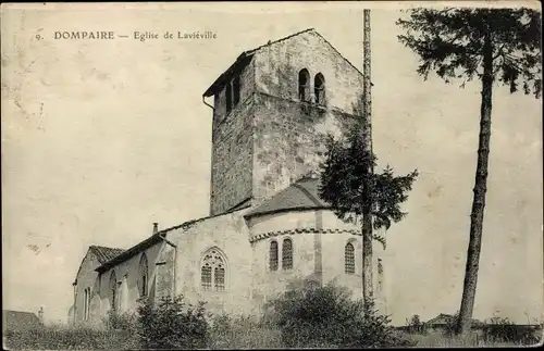 Ak Dompaire Vosges, Eglise de Lavieville