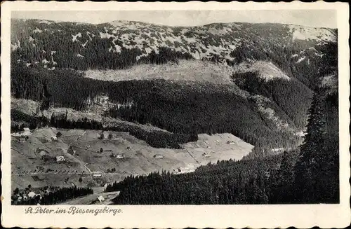 Ak Svatý Petr Sankt Peter Spindleruv Mlýn Spindlermühle Riesengebirge Region Königgrätz, Panorama