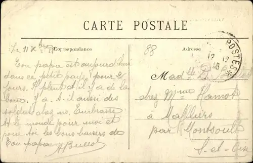 Ak Valleroy Meurthe et Moselle, Vue Générale