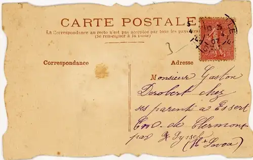 Stoff Ak Kleiner Engel fährt Auto, Rosen, Schleife, Pflanze