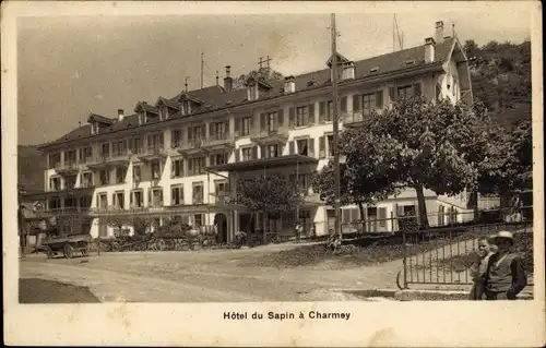 Ak Charmey Kanton Freiburg, Hôtel du Sapin