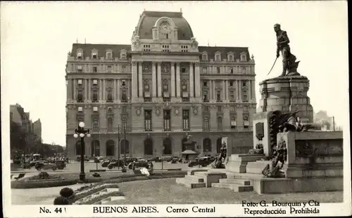 Ak Buenos Aires Argentinien, Correo Central