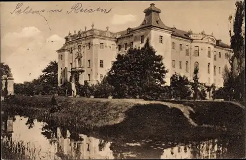 Ak Rydzyna Reisen Polen, Schloss