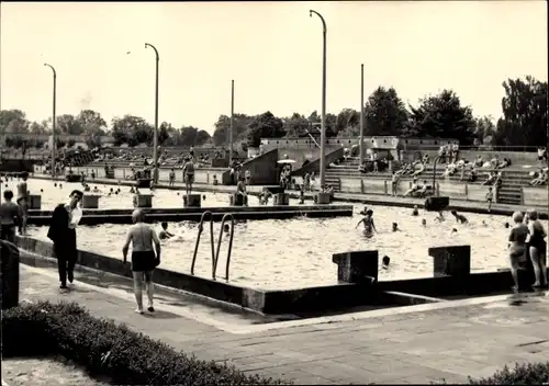 Ak Dresden Altstadt Seevorstadt, Georg Arnold Bad, Freibad