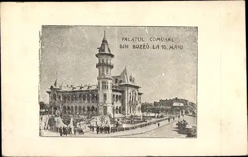 Ak Buzeu Buzău Busäu Rumänien, Palatul Comunal