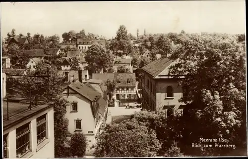 Ak Meerane in Sachsen, Pfarrberg