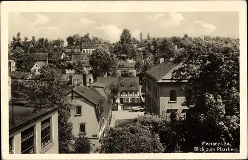 Ak Meerane in Sachsen, Pfarrberg