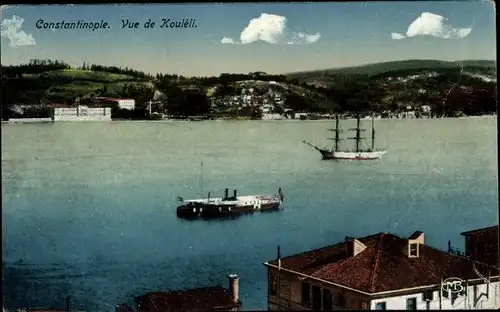 Ak Konstantinopel Istanbul Türkei, Vue de Kouleli