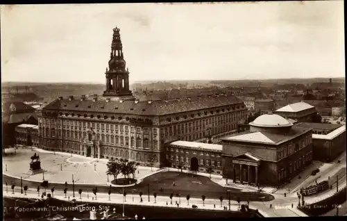 Ak København Kopenhagen Dänemark, Christiansborg Slot