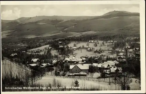 Ak Szklarska Poręba Schreiberhau Riesengebirge Schlesien, Blick nach dem Kamm