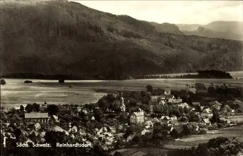 Ak Reinhardtsdorf Schöna Sächsische Schweiz, Panorama