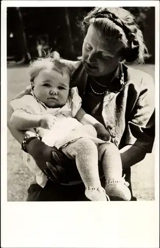 Ak Juliana der Niederlande, Prinzessin Marijke, Soestdijk 1948