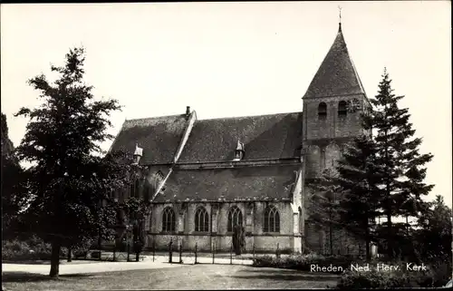 Ak Rheden Gelderland, Ned. Herv. Kerk