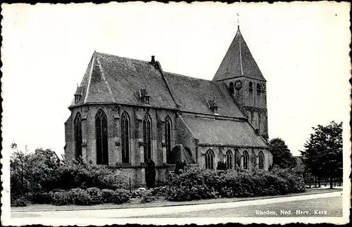 Ak Rheden Gelderland, Ned. Herv. Kerk