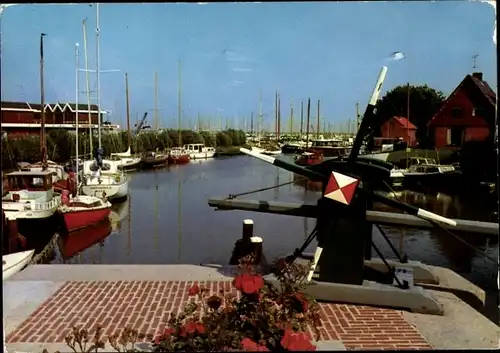 Ak Monnickendam Waterland Nordholland Niederlande, Het Sluisje