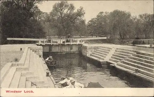 Ak Windsor Berkshire England, Lock