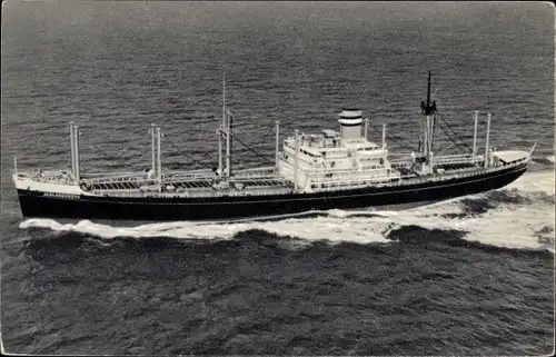 Ak SS Alblasserdyk, Holland America Line, HAL, Frachtschiff