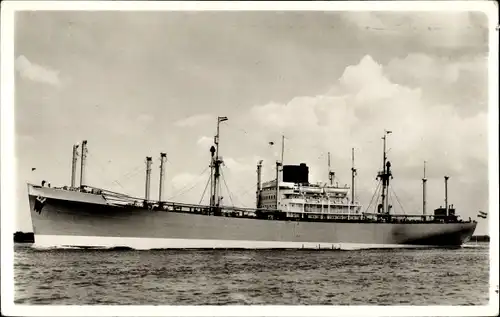 Ak SS Zeeland,  Koninklijke Rotterdamsche Lloyd, KRL, Frachtschiff