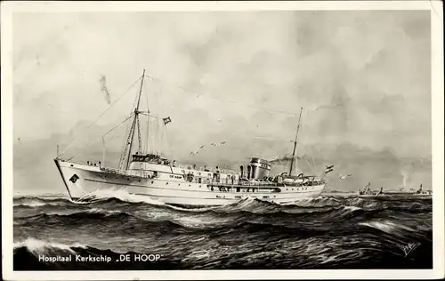 Ak Hospitaal Kerkschip De Hoop, Niederlandse Vereniging ten Behoeve van Zeelieden