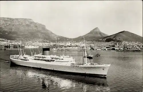 Ak Passagierschiff Pretoria Castle, Union Castle Line