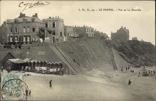 Ak Le Portel Pas de Calais, Vue de La Neuville