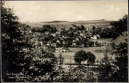 Ak Bad Brambach im Vogtland, Gesamtansicht