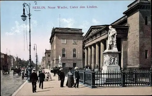 Ak Berlin Mitte, Unter den Linden, Neue Wache