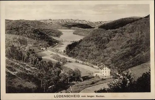 Ak Lüdenscheid im Märkischen Kreis, Blick vom langen Nacken