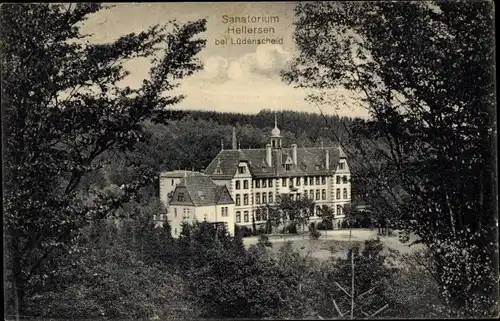 Ak Hellersen Lüdenscheid in Nordrhein Westfalen, Sanatorium