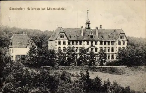 Ak Hellersen Lüdenscheid in Nordrhein Westfalen, Sanatorium