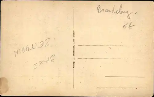 Ak Altengrabow Möckern in Sachsen Anhalt, Truppenübungsplatz, Kantine 7