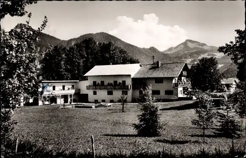 Ak Niederaudorf Oberaudorf in Oberbayern, Teilansicht